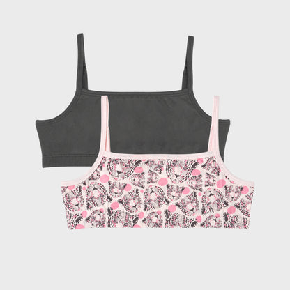 Beginners Bra | Non Padded | Double Layer - Pack of 2