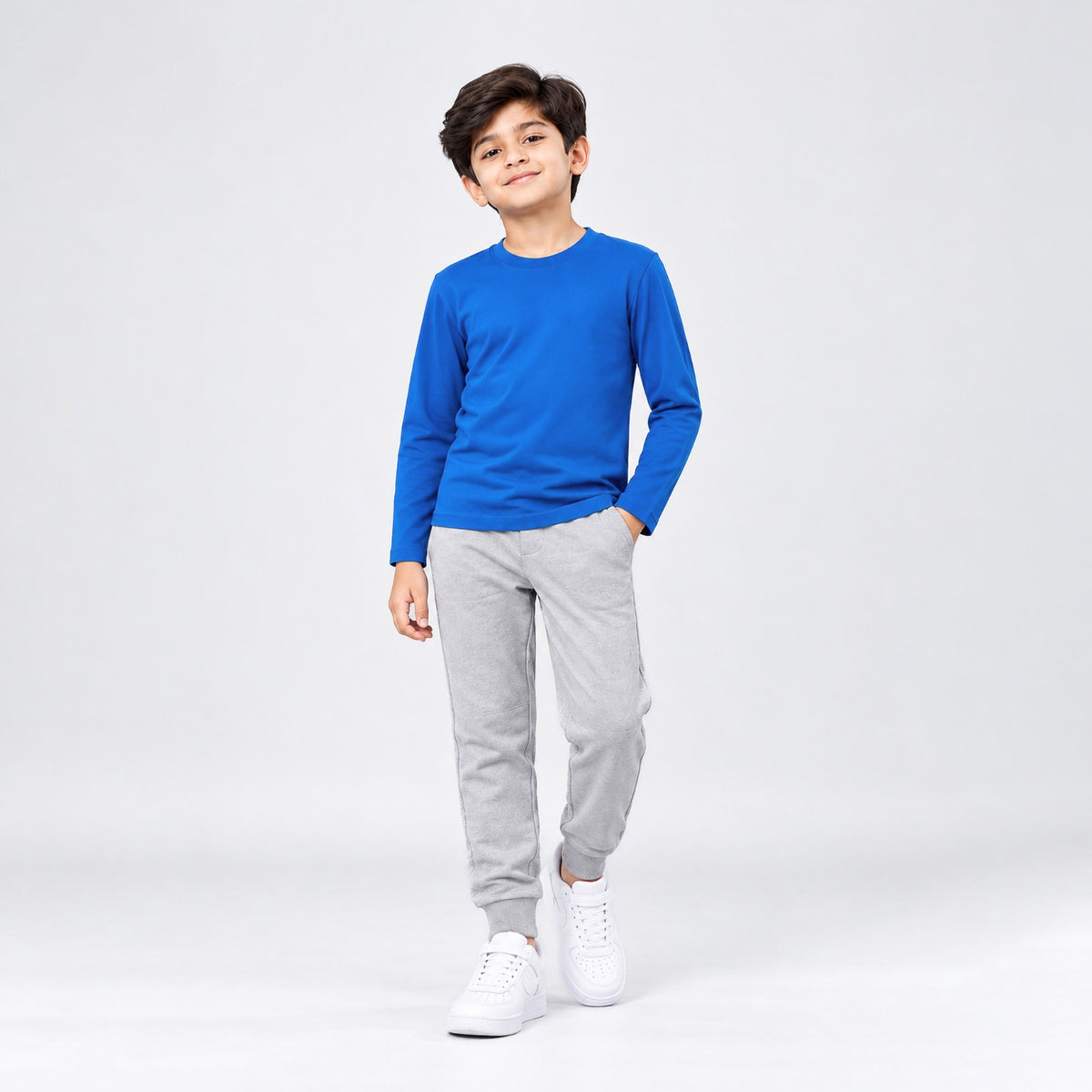 Boys' Cotton T-Shirt - Full Sleeve