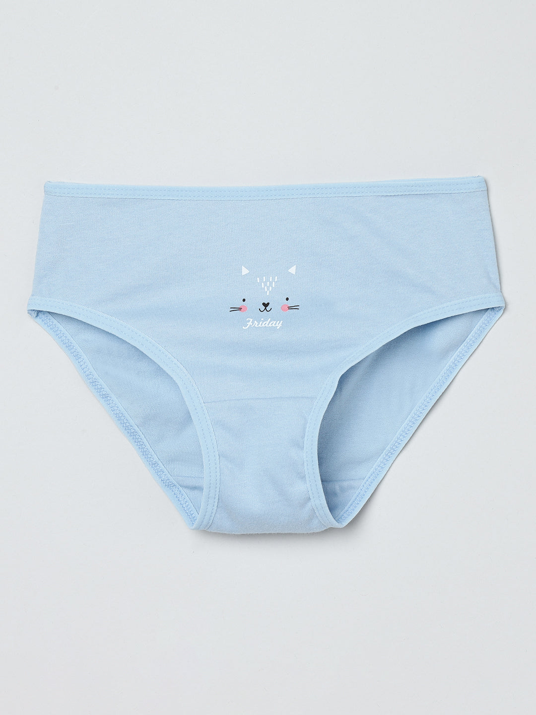 Girls Brief - Weekdays Prints (Pack Of 7).