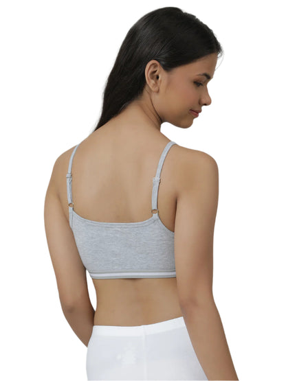 Beginners Bra - Grey & Black (Pack of 2).