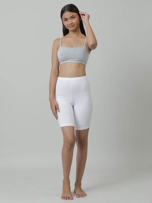 Beginners Bra | Padded | Double Layer - Pack of 1_Grey