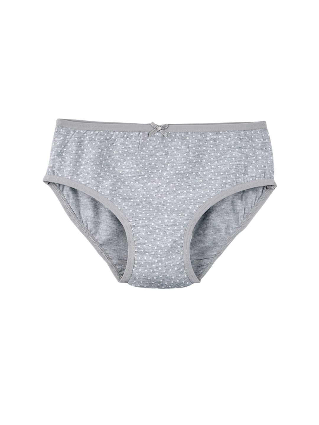 Girls Brief _polka dot & Stripes Printed Brief Pack of 9.