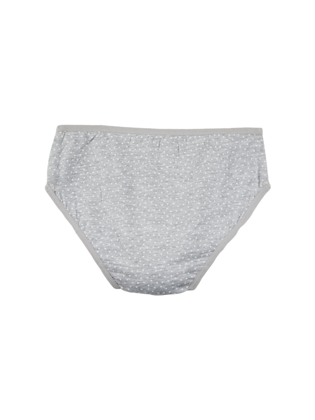 Girls Brief _polka dot & Stripes Printed Brief Pack of 9.