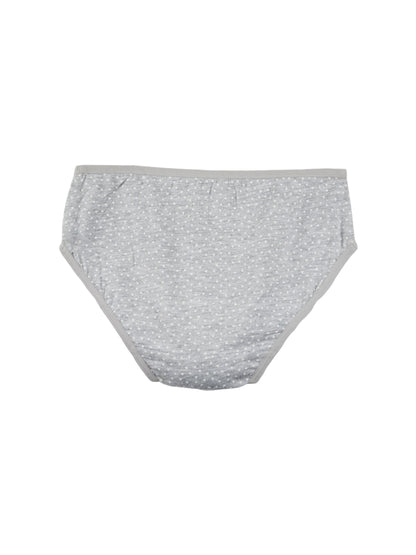 Girls Brief _polka dot & Stripes Printed Brief Pack of 9.