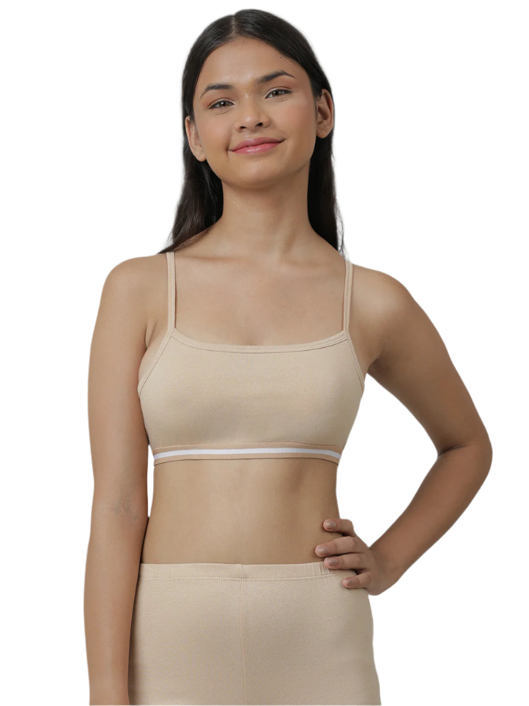 Beginners Bra - Black & Nude (Pack of 2).