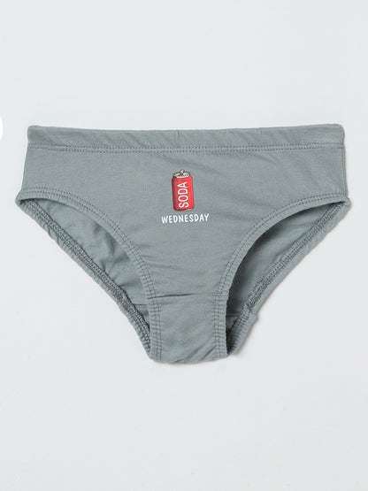 Boys Brief - Weekdays Print (Pack of 7).