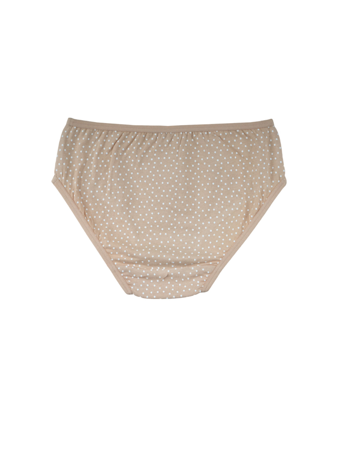 Girls Brief _polka dot & Stripes Printed Brief Pack of 9.