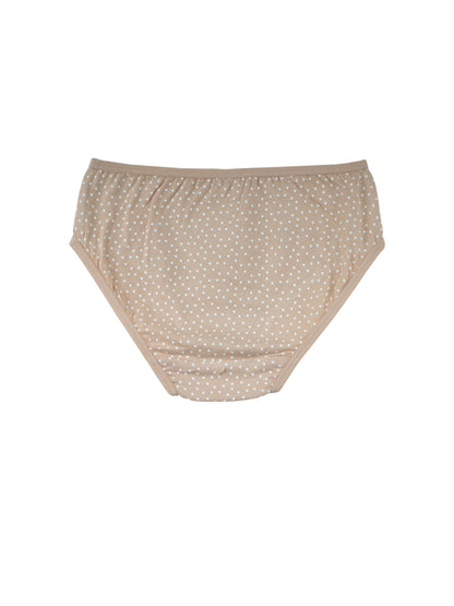 Girls Brief _polka dot & Stripes Printed Brief Pack of 9.