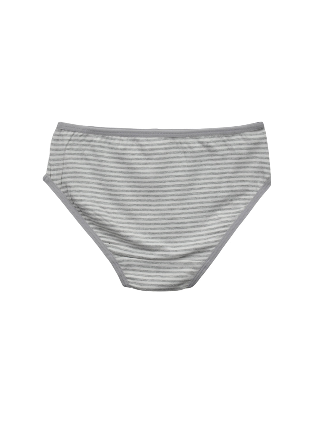 Girls Brief _polka dot & Stripes Printed Brief Pack of 9.