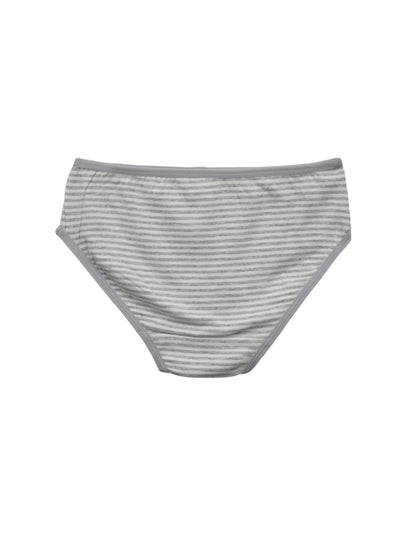 Girls Brief _polka dot & Stripes Printed Brief Pack of 9.