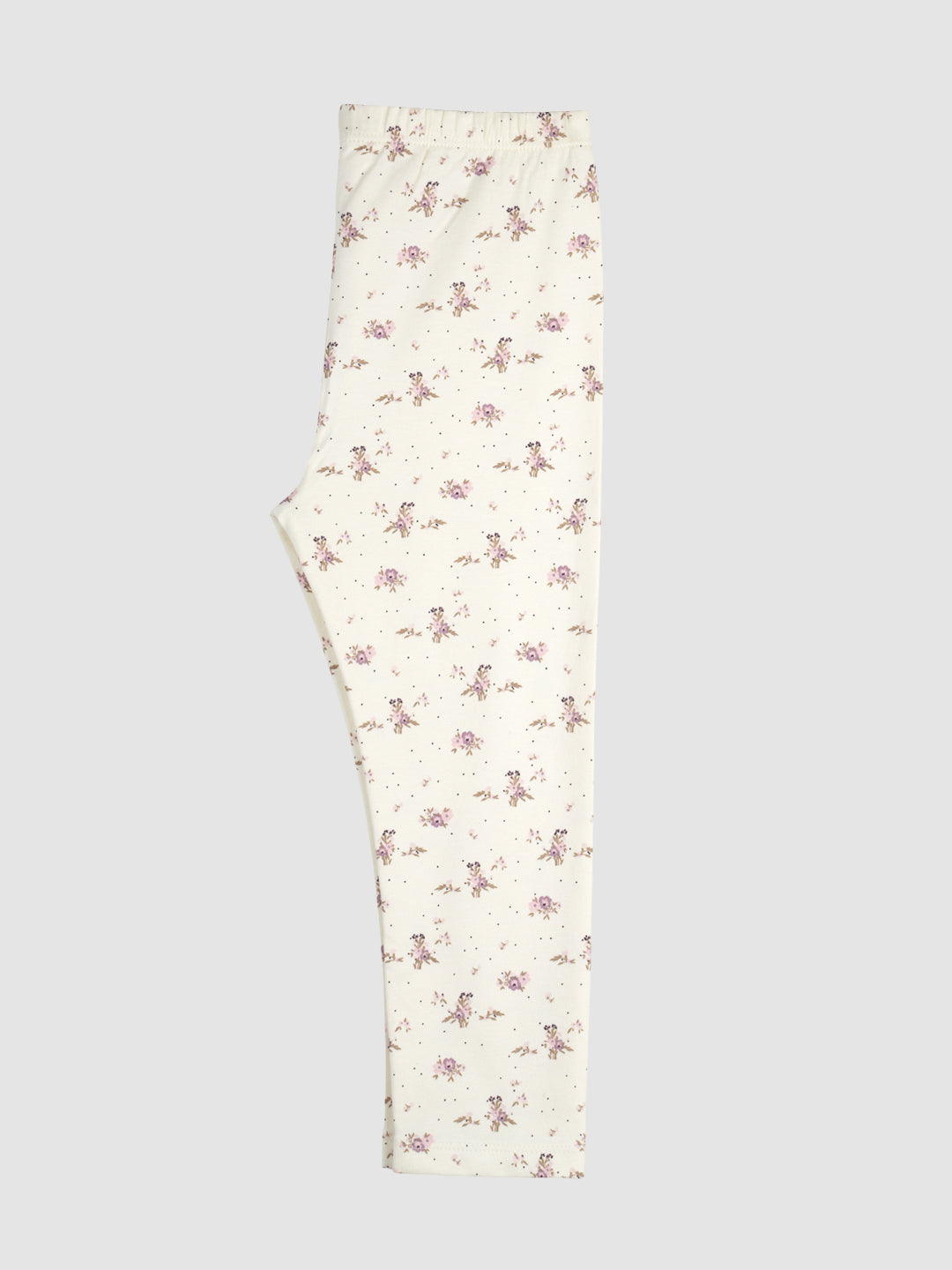 Girls Floral Print Leggings Pack of 1