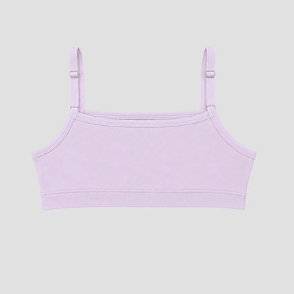 Beginners Bra | Non Padded | Double Layer - Light Purple