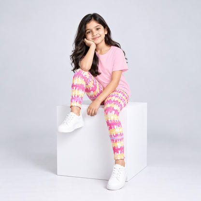 Girls' Leggings - Multicolour
