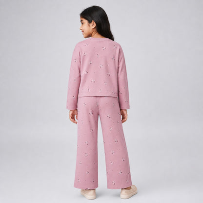 Girls All over printed Co-ord