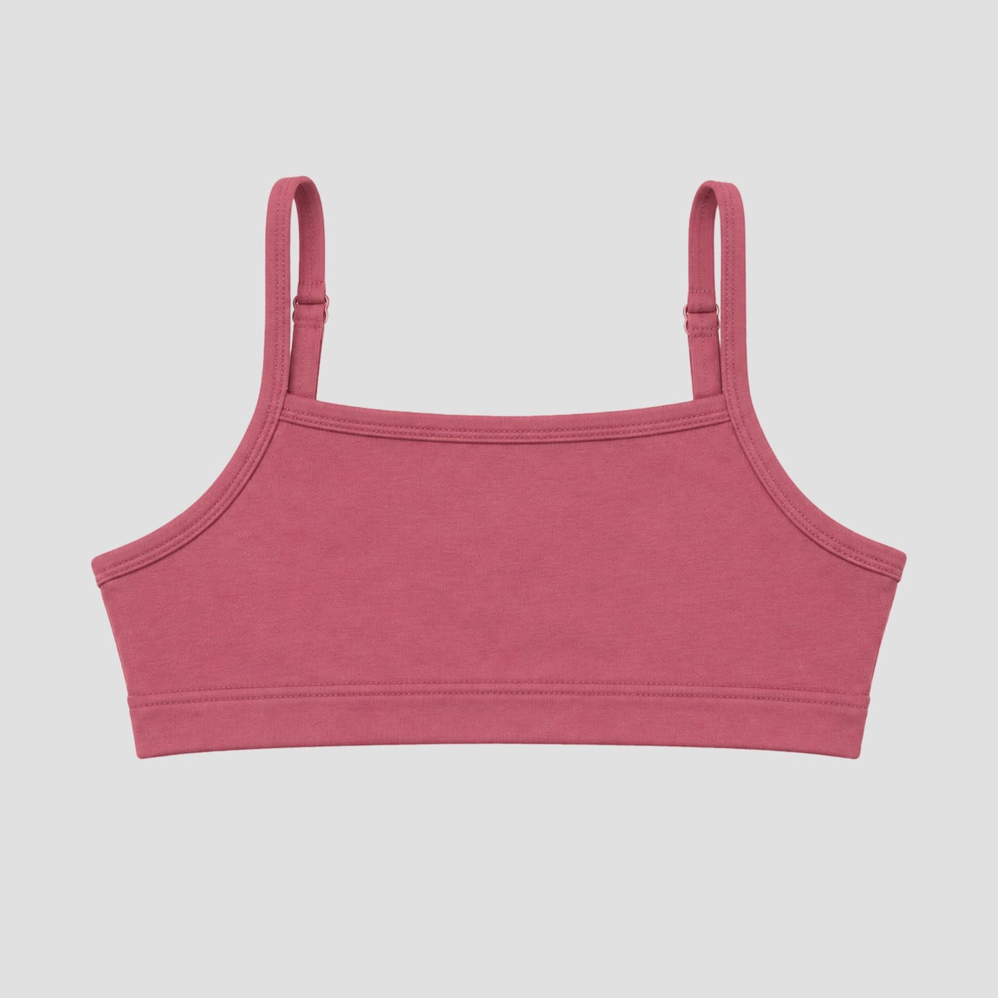 Beginners Bra | Non Padded | Double Layer - Dusty Rose