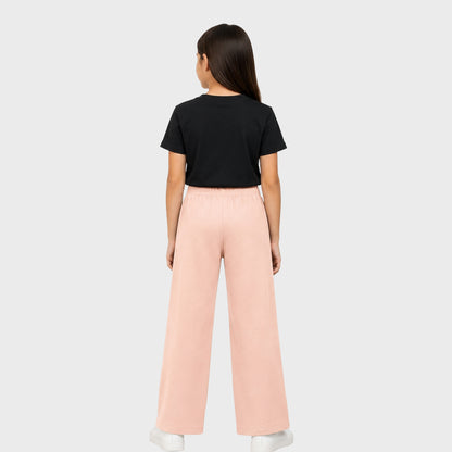 Girls Flare Pants – Rose Cloud