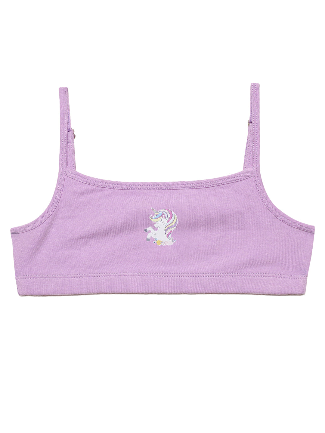 Beginners Bra - Unicorn Print Multicolor Pack of 4