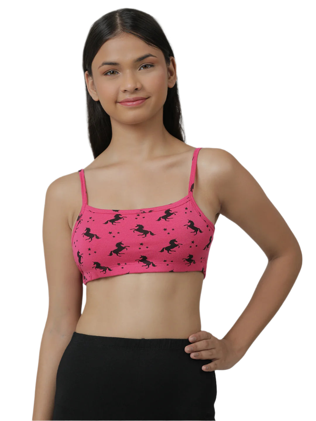 Beginners Bra - Unicorn All Over Print Pack of 3.
