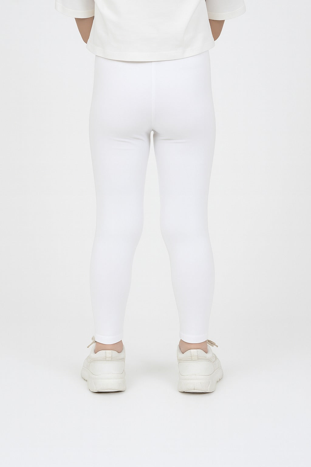 Girls' Cotton Leggings - Pack Of 4