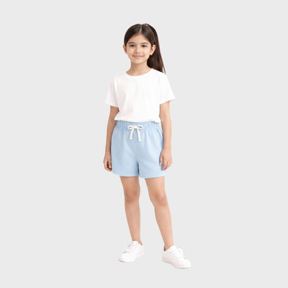 CharmnCherish Kids' Outer Shorts With Drawstring Pack Of 1