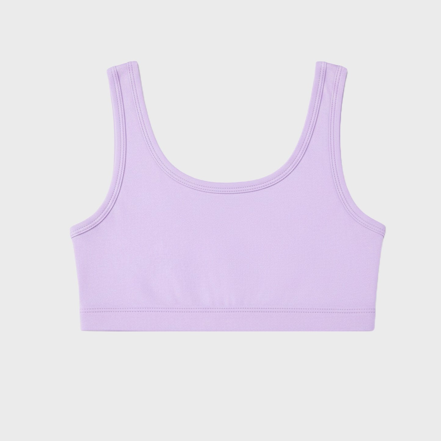 Girls Removable Padded Sports Crop Top