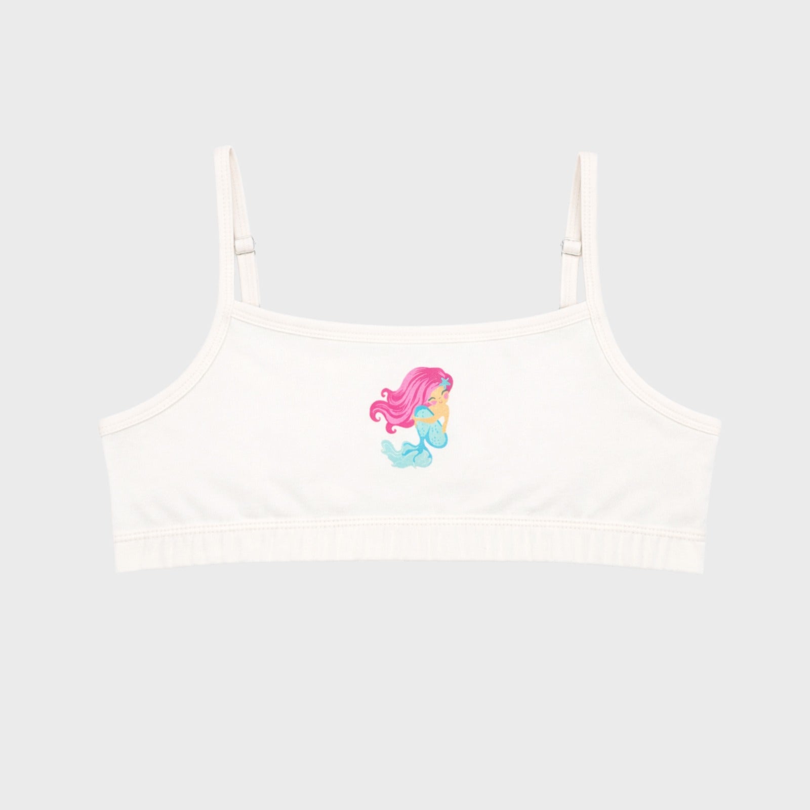 CharmnCherish Girls' Beginners Bra - Pack of 2_Multicolor for 7-16 Years - front view