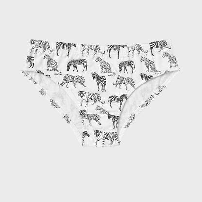 Boys' Cotton Brief Animal All Over Print Pack Of 5