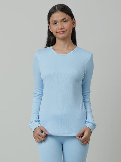 Unisex Thermal Full Sleeve _Blue.