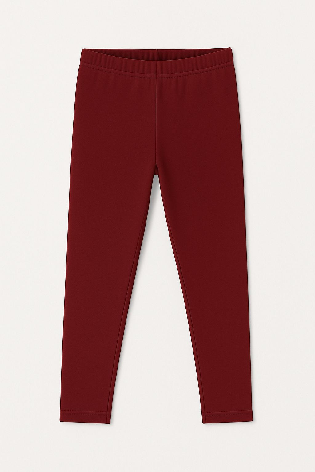 Girls 3/4 Leggings  Solid Brown Color Pack Of 1