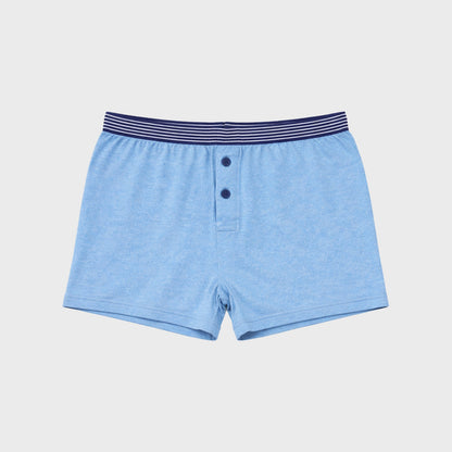 Boys Cotton Boxer Pack of 5 – Multicolor Striped Waistband Comfort Fit Boxers