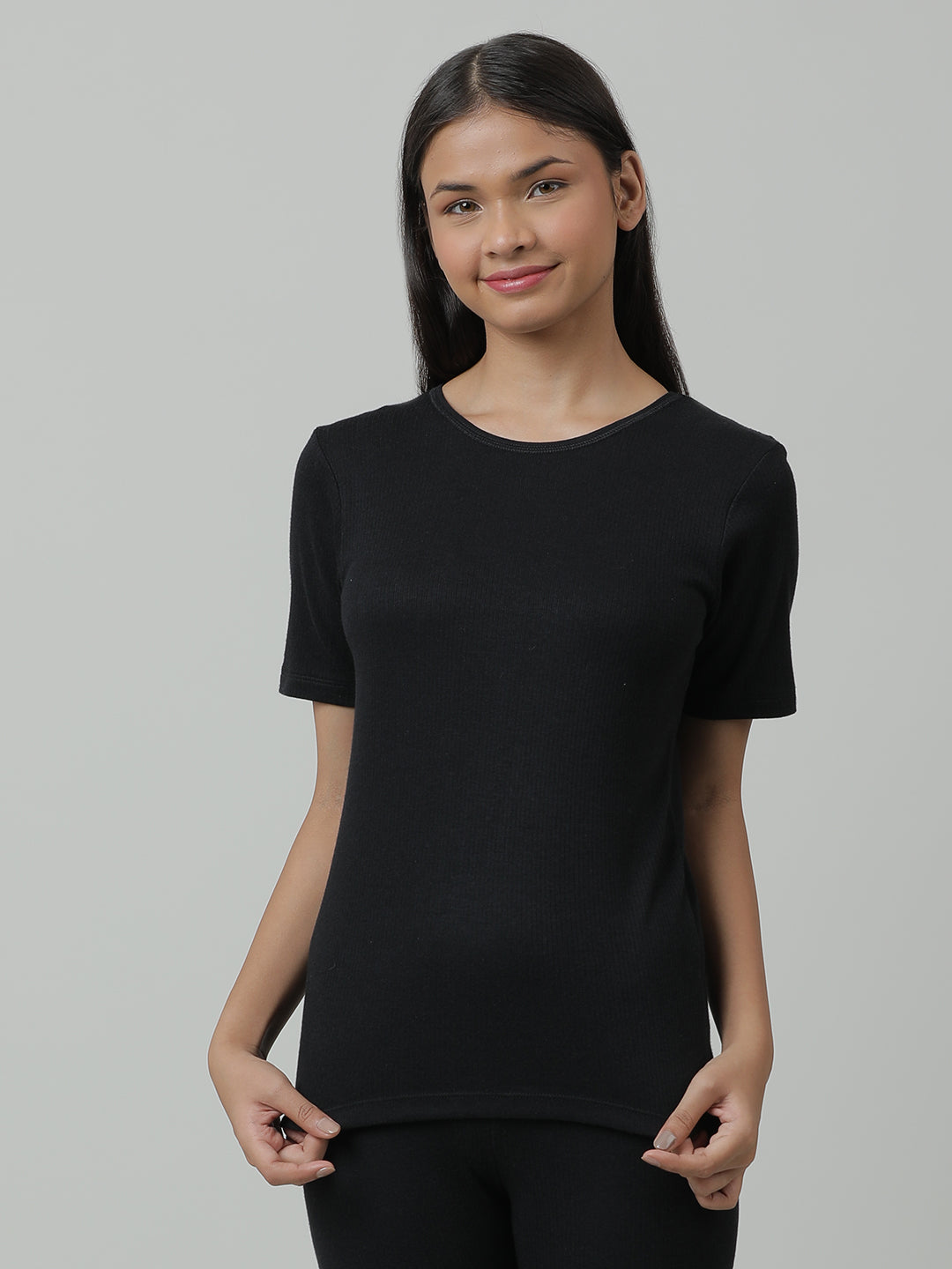 Unisex Thermal Short Sleeve _Black.