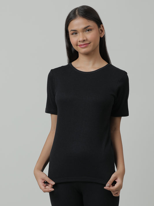 Unisex Thermal Short Sleeve _Black.