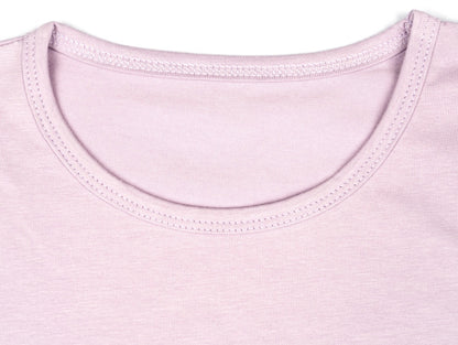 Girls Short Sleeve Tshirt Pack of 1_Lavender