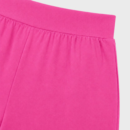 Premium Cotton Flare Joggers for Girls – Pack 1 (Pink Color)