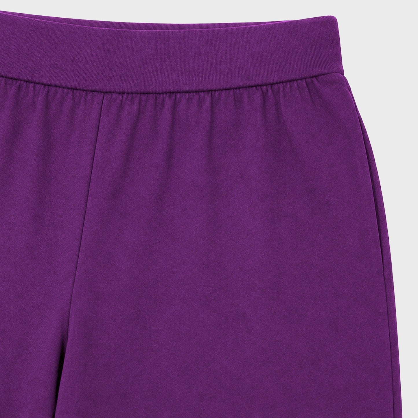 Premium Cotton Flare Pants for Girls – Pack 1 (Purple Color)