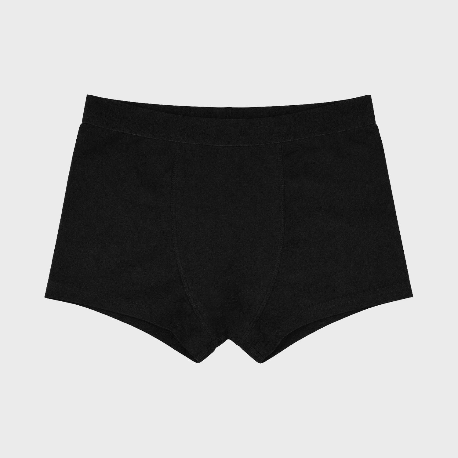 CharmnCherish Boys' Trunk Stripes & Solid Color Combo Pack Of 5 for 2-16 Years - close-up detail