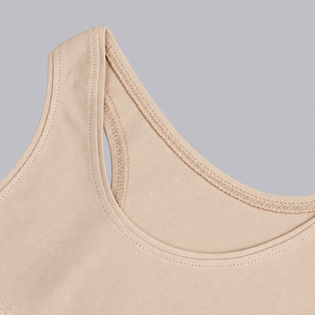Girls' Racer Tank Top - Nude