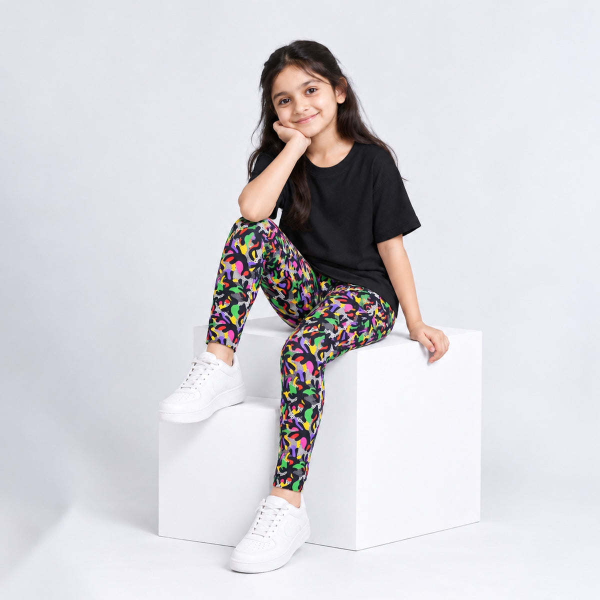 Girls' Leggings - Multicolour