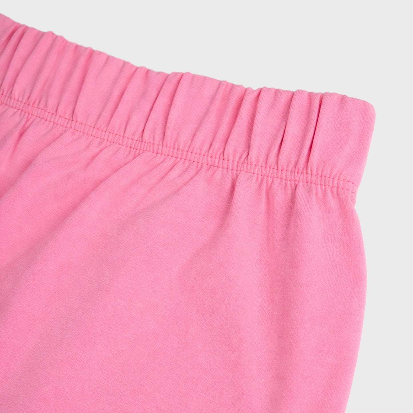 Charm N Cherish Girls Cotton Casual Shorts Solid Pink Regular Fit Shorts (Pack of 1)