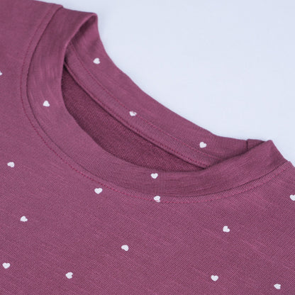 Girls Cotton Full Sleeve All over Printed T-Shirt