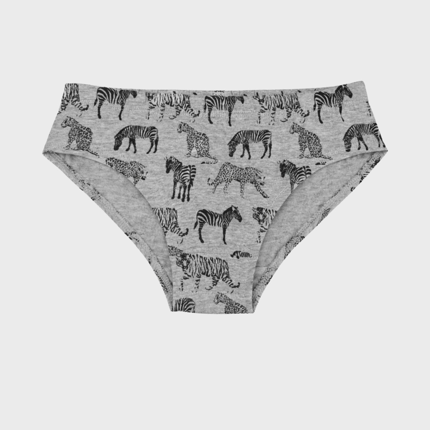 Boys' Cotton Brief Animal All Over Print Pack Of 5