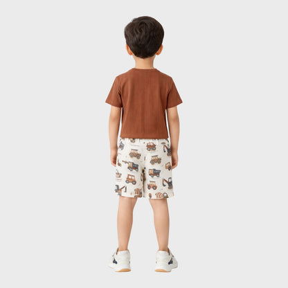 Boys Cotton Waffle Set