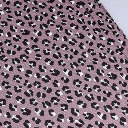 Girls' Cotton Flare Pants Dusty Rose Color