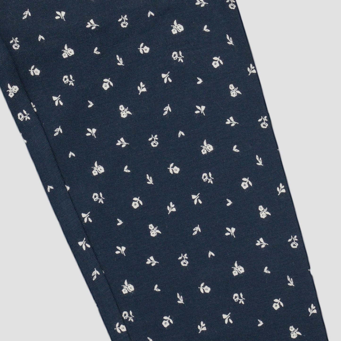 Charm N Cherish Girls' Navy Blue Printed Leggings | Soft Cotton Pack of 1