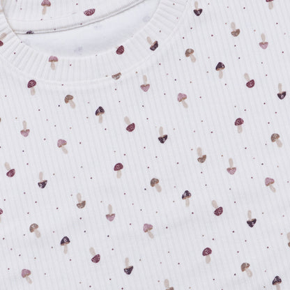 Girls Cotton All over Printed Loose fit T-Shirt
