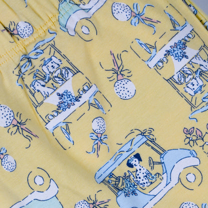 Girls Soft Cotton Printed Shorts