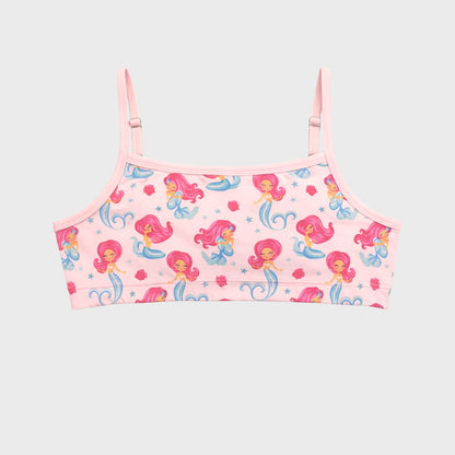 CharmnCherish Girls' Beginners Bra - Pack of 2_Multicolor for 7-16 Years - close-up detail