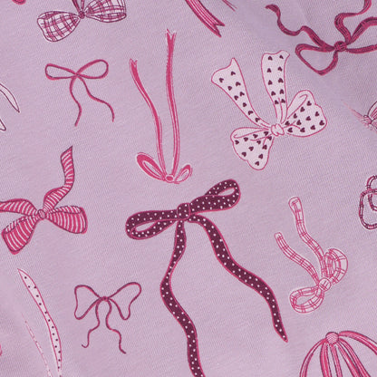 Girls' Cotton Skirt With Shorts - Printed