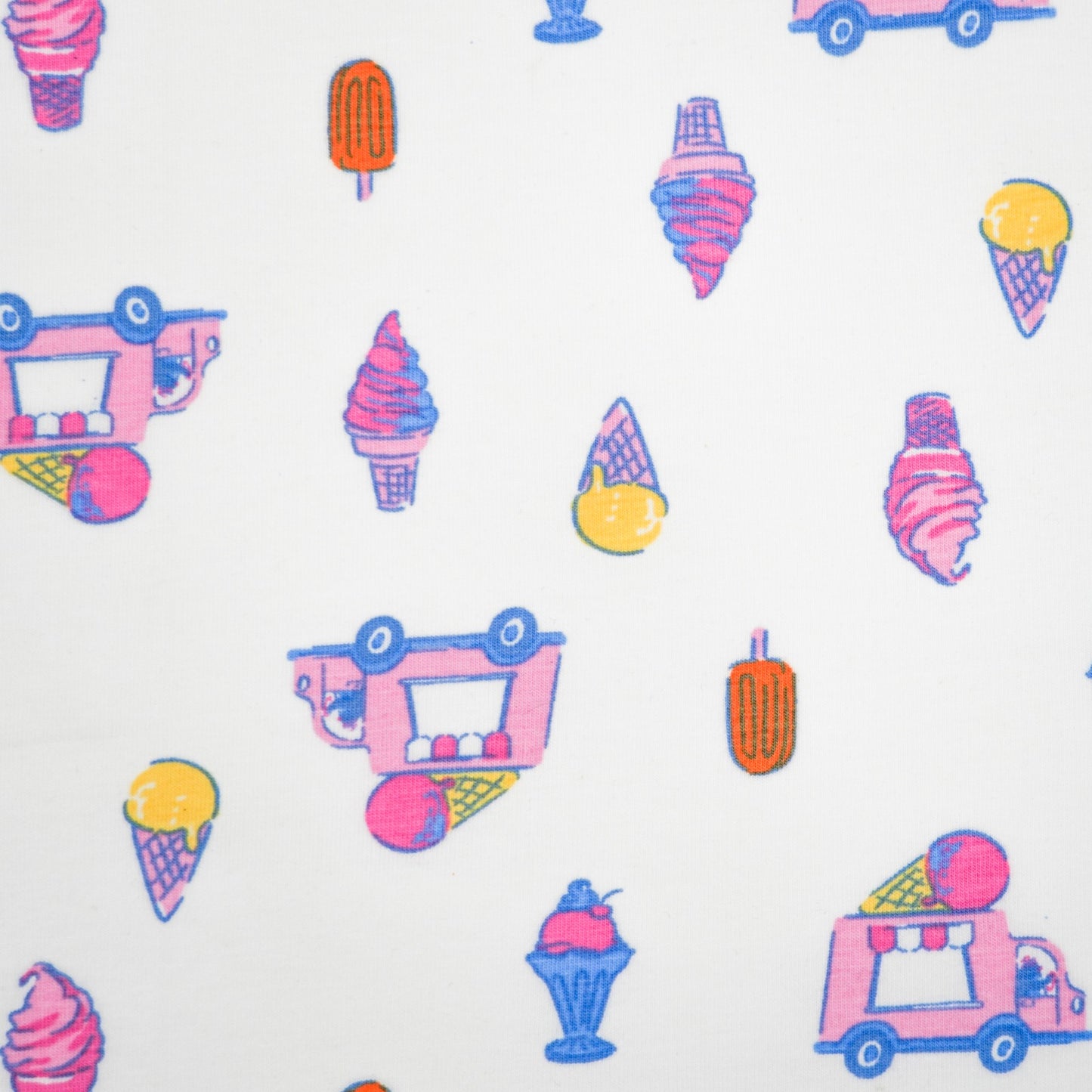 Girls' Cotton Skirt With Shorts - Printed