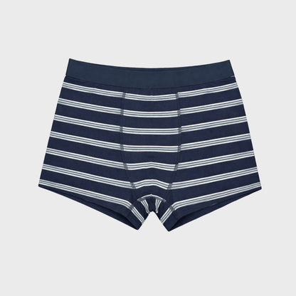 CharmnCherish Boys' Trunk - Soid color & Stripes Print Pack of 2 for 2-16 Years - close-up detail